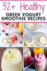 32 Greek Yogurt Smoothie Recipes Bucket List Tummy In 2020 Smoothie Recipes With Yogurt Greek Yogurt Smoothie Recipes Healthy Greek Yogurt Smoothie