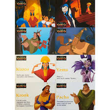 This is the story of one strange moment in animation history, two reluctantly warring teams of animators, and three movies, only one of which you can see today. Kuzco The Emperor S New Groove French Lobby Cards 9x12 In 2000 X8