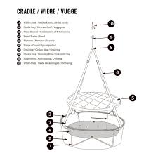 Accommodating bike space and design fits nearly every type and combination of bicycle, including those with fenders, mountain bikes, ebikes, balance bikes and unicycles. Leander Classic Cradle Celing Hook 10 Classic Cradles Classic Spare Parts Spare Parts Leander Danish Design Baby Children S Furniture