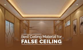 It's usually suspended by wooden or metal frames . Best Ceiling Material For False Ceiling Oswal Group