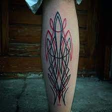 Sometimes, is a part of a bigger design. 30 Pinstripe Tattoos For Men Masculine Thin Line Design Ideas