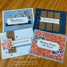 Paper flourish is south australia's largest paper craft & scrapbooking store and home to the paper flourish kit club, australia's best scrapbooking and card making kits. Card Kits Nikki Stalker Independent Stampin Up Demonstrator