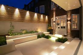 Malenkie Sady Modern Garden Lighting Courtyard Gardens Design Small Courtyard Gardens