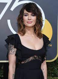 Lena Headey At The Golden Globes Celeb Hairstyle Of The Month Celebrity Hairstyles Hairstyle Hair Styles