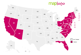 So don't bet your house on the results. States I Ve Been To New Jersey Maine Ohio Pennsylvania New York Massachusetts New Hampshire Virginia West Virginia Vermont Illinois Kentucky Wisconsin