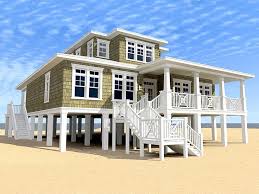 Casual informal and relaxed define coastal house plans. 2 Story Beach House Plans Novocom Top