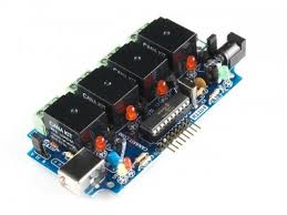 Sparkfun electronics, inc., niwot, colorado. Dev 09669 Sparkfun Usb Relay Controller With 6 Channel I O Arduino Electronics And Robotics Electan Online Store