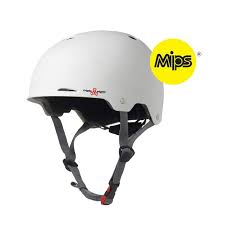 Triple 8 Gotham Helmet With Mips White