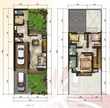 Contoh denah rumah melebar ke samping, gambar rumah minimalis melebar kesamping, desain rumah lebar menyamping, desain rumah eksterior dan interior desain rumah minimalis berkonsep. Lingkar Warna 2 Denah Rumah Minimalis Ukuran 7x18 Meter 4 Kamar Tidur 2 Lantai Tampak Depan