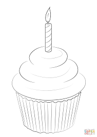 Dibujo de un niño celebrando cumpleaños feliz cumpleaños fiesta cumpleaños dibujo de cumpleaños de winnie the poh dibujo de ariel en su cumpleaños. Dibujos De Cupcakes Para Colorear