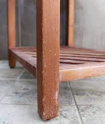 How To Clean Teak Wood With This Simple And Effective Diy Cleaner Teak Wood Furniture Teak Shower Stool Teak Wood