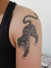 Maybe you would like to learn more about one of these? I Saw Someone Else S Korean Traditional Tiger Tattoo So I Raise You My 2 Month Healed Korean Tiger By Gb Kim Of Lighthouse Tattoo Studio Itaewon South Korea Tattoos