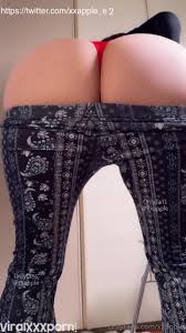 Xxapple Shaking Massive Ass in Red Panty Onlyfans Leak - KittyKawai