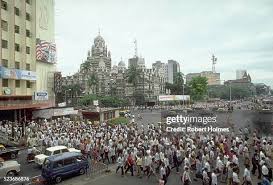 India Mumbai Churchgate Stock Photos ...