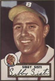 DANIEL SIBBY SISTI MILWAUKEE BRAVES SIGNED AUTOGRAPHED B&W 8X10 PHOTO COA