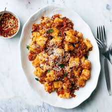 Potato Gnocchi With Chorizo Sauce Recipe Recipe Wine Recipes Pasta Dishes Recipes