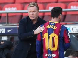 Barcelona coach ronald koeman says lionel messi is not at his best in the new season, scoring only once in four games. Koeman Frustrated At Barca President S Messi Comments Football News Times Of India