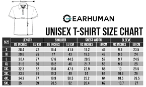 Size Chart Gearhuman