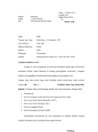 Surat permohonan bantuan modal baz. Surat Permohonan Modal Usaha