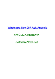 After clicking whatsapp web, you should see a camera qr scanning screen. Whatsapp Spy 007 Apk Android By Cedricemri Issuu