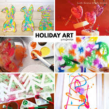 Easy art activities for toddlers & preschoolers combined with gross motor activities. 40 Of The Best Art Projects For Kids Left Brain Craft Brain