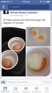 Hard Boiled And Soft Boiled Eggs Air Fryer Recipes Healthy Air Fryer Recipes Air Fryer