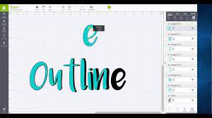 outline words in cricut design space cricut tutorials cricut design cricut projects beginner