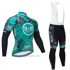 Hier ist das neue schwarze trikot der nationalmannschaft für die em 2021. 2021 Fahrradbekleidung Vital Concept Bb Hotels Verde Trikot Langarm Und Tragerhose