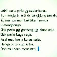 Pria Sederhana Yg Tahu Arti Dr Tanggung Jawab Ungkapan Romantis Romantis Ungkapan