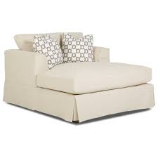 Check out our great offer. Klaussner Bentley D92100 Chase Wide Slipcover Chaise With Flared Track Arms Catalog Outlet Chaises