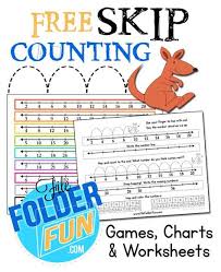 Free Skip Counting Chart And Worksheets Bonus Fun Games