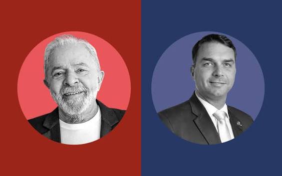 Lula e Flávio Bolsonaro disputam as estratégias políticas