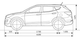The 2021 hyundai tucson doesn't strive to break records and set trends. Hyundai Santa Fe Abmessungen Technische Daten Lange Breite Hohe Gepackraumvolumen