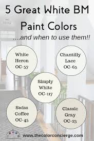 Our 5 favorite benjamin moore whites and how to use them. Our 5 Favorite Benjamin Moore Whites And How To Use Them