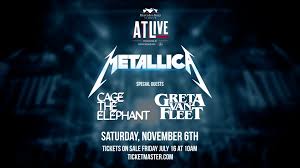 Order your tickets right now to see atlive 2021: We Ll Be Live In Atlanta This Year Metallica Com