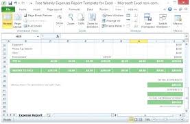 Monthly Expense Tracker Daily Office Excel Sheet Simple Weekly ...