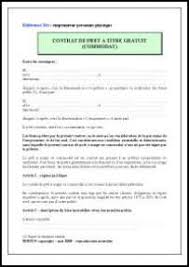 La rédaction de ce contrat de location est assez libre. Chambre Des Proprietaires Du Grand Paris Contrat De Pret A Titre Gratuit Commodat