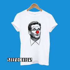 roger goodell clown towel barstool sports t shirt