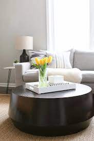 But the triangle is the foundation for decorating a round table! Tips To Style A Round Coffee Table In Your Living Room The Diy Playbook