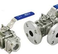 1-1/4" AVCO 1800 Diverter Ball Valve, 3 Way, 3 Piece, 316 ...