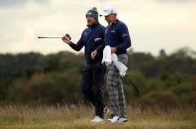 Helen looks to have a pretty good swing herself, with westwood. Lee Westwood Leads The Way After Opening Round Of Scottish Open Golf365 Com