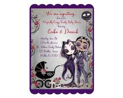 Addams Family Invite Etsy