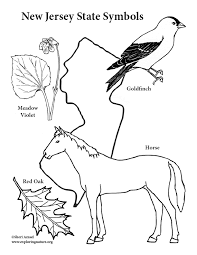 12 (twelve) is the natural number following 11 and preceding 13. New Jersey State Symbols Coloring Page