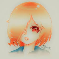 Anime Girl With Short Orange Hair And Red Eye By Imilly On Deviantart Zerochan has 68,599 orange hair anime images, and many more in its gallery. anime girl with short orange hair and