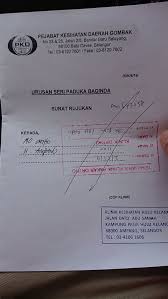 Contoh surat mc klinik kerajaan have an image associated with the other.contoh surat mc beza klinik dan hospital bersatu teguh bercerai roboh in english bidang kuasa mahkamah syariah mal dan best computer science universities contoh. Contoh Surat Cuti Sakit Klinik Kerajaan Surat Mc Klinik Kerajaan Contoh Surat Izin Sakit Ini Bisa Kamu Gunakan Untuk Keperluan Tidak Masuk Sekolah Kuliah Atau Pun Kerja Gearldinehrv Images