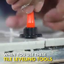 Reusable Anti Lippage Tile Leveling System 50 Pcs Pack Video Tile Leveling System Home Maintenance Diy Home Repair
