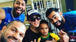 Indian international cricketer shikhar dhawan family with father, mother, sister, wife & son photos 2017 shikhar dhawan lifestyle 2020, biography, income, cars, networth, wife, house, family. Hardik Pandya Wants To Copy Shikhar Dhawan S Son Zoravar S Fab Haircut