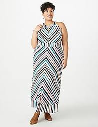 Women S Plus Size Dresses Sizes 14 24 Dressbarn Halter Maxi Dresses Maxi Dress Sale Plus Size Dresses