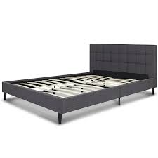 Check spelling or type a new query. Full Size Grey Mid Century Modern Upholstered Platform Bed Frame With Headboard On Sale Overstock 29063074