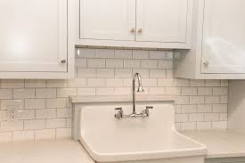 White Subway Tile Backsplash With Tan Grout White Tile Backsplash White Subway Tiles White Subway Tile Backsplash